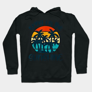 Bring On The Sunshine Sunset Beach Lover Hoodie